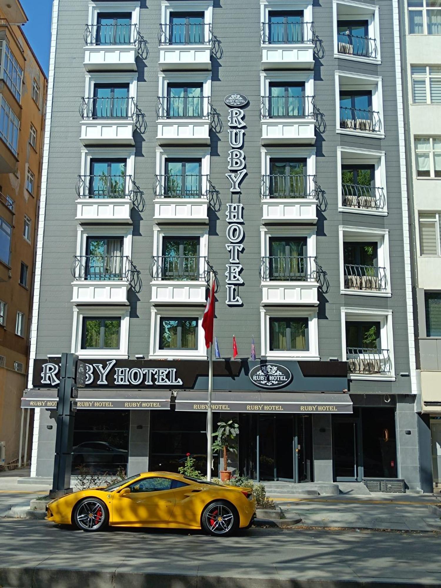 Bc Ruby Hotel Ankara Buitenkant foto