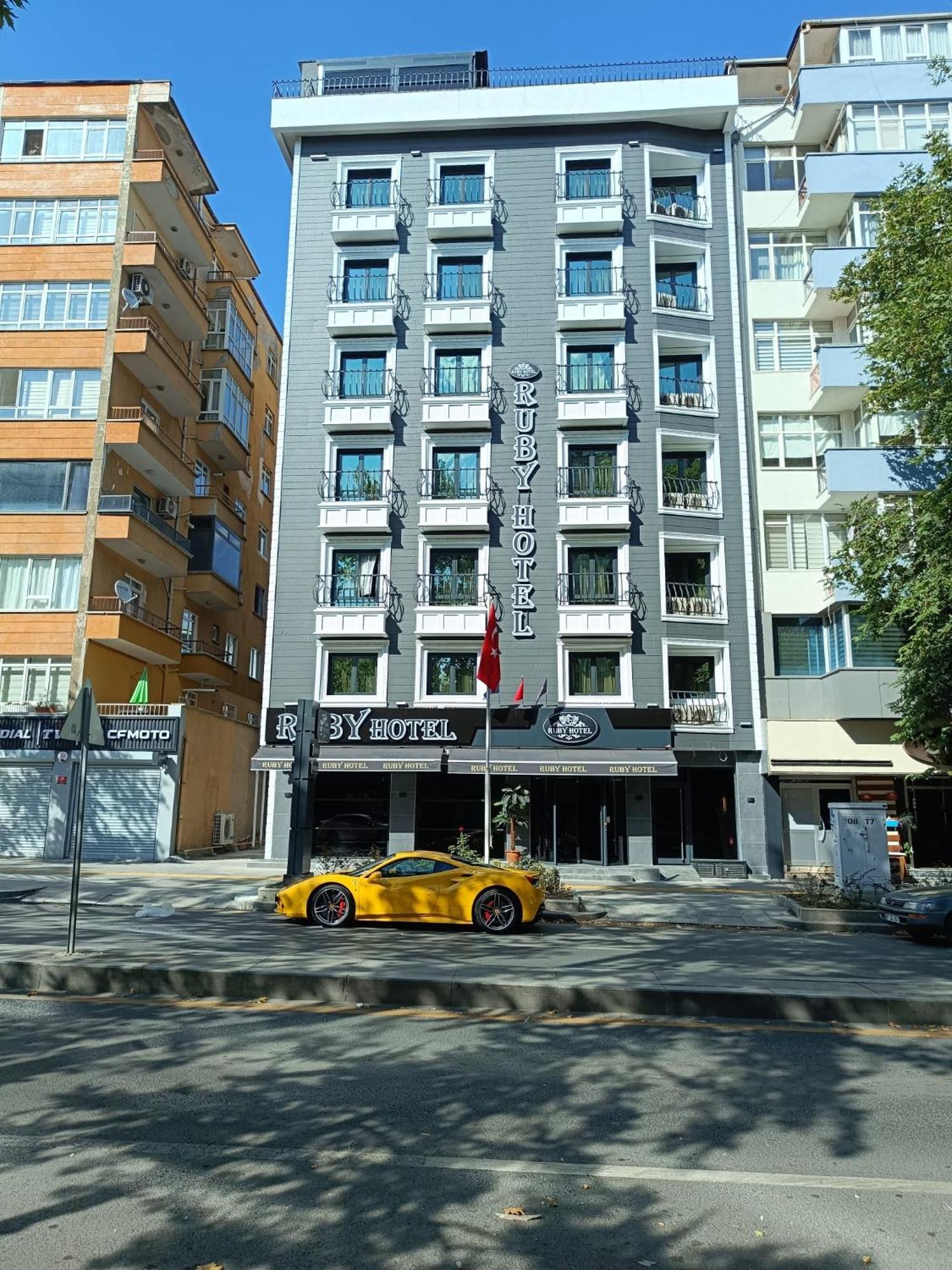 Bc Ruby Hotel Ankara Buitenkant foto